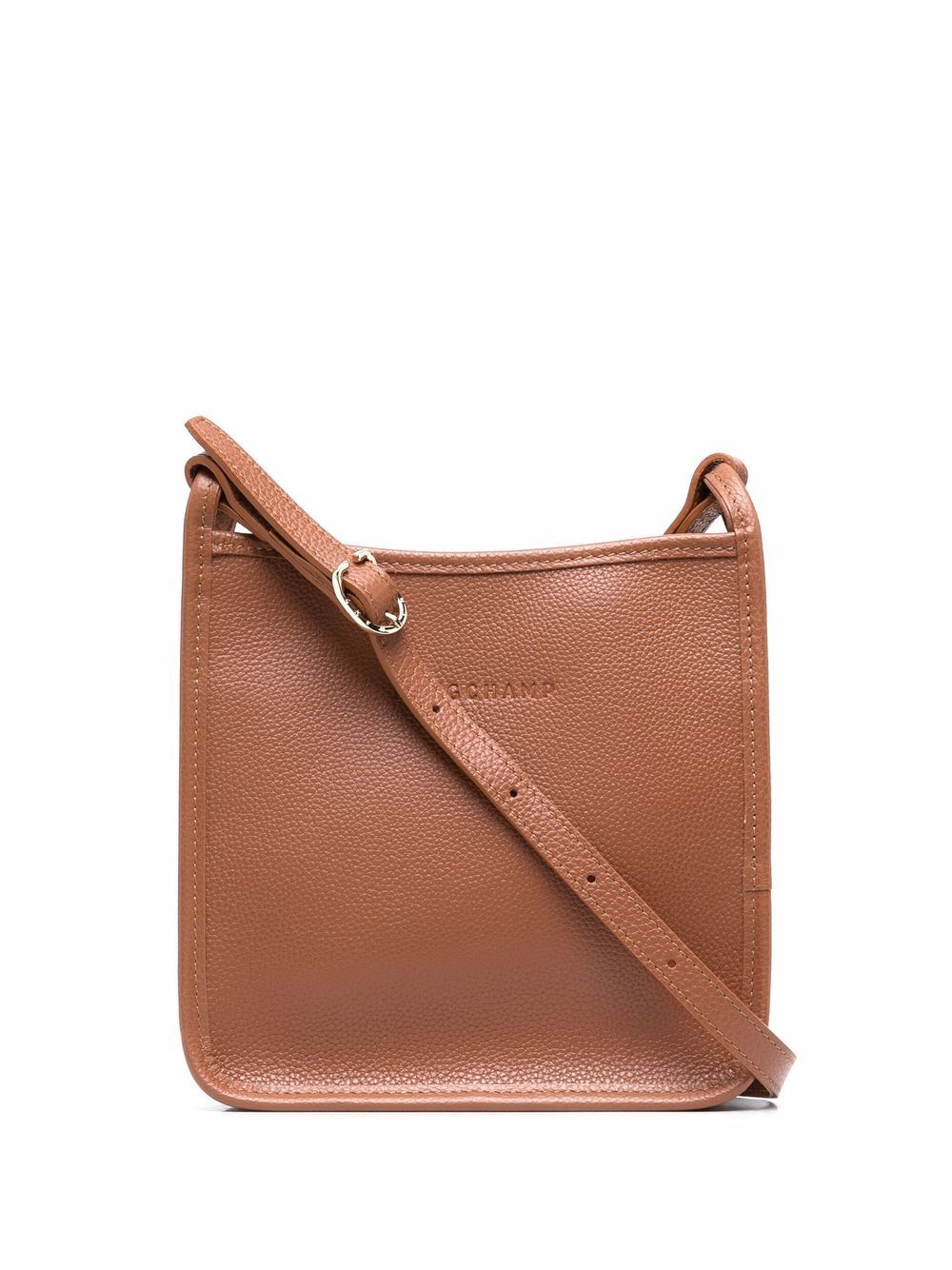 Longchamp Le Foulonné 斜挎包 - 褐色