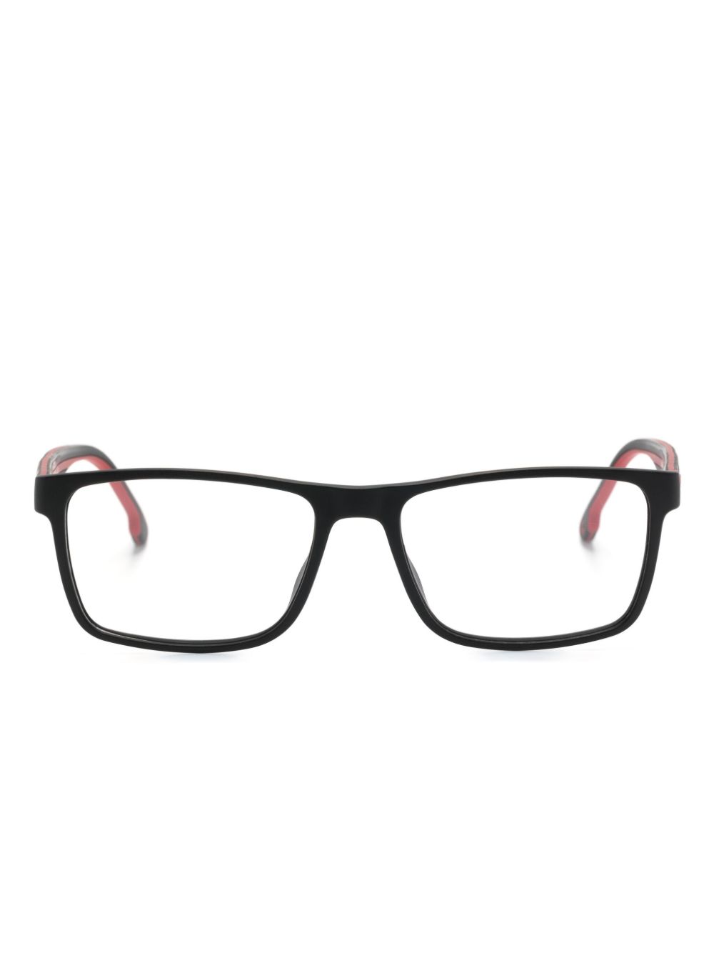 Carrera 长方形镜框眼镜 - 黑色