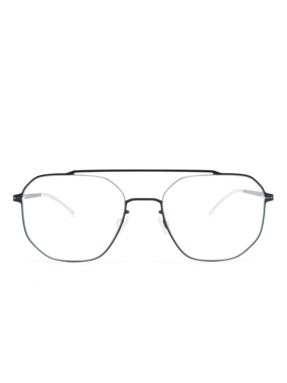 Mykita Arvo 飞行员镜框眼镜 - 蓝色