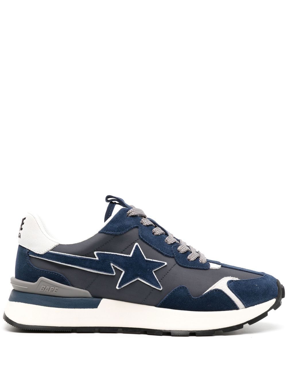 A BATHING APE® STA 星星贴花运动鞋 - 蓝色