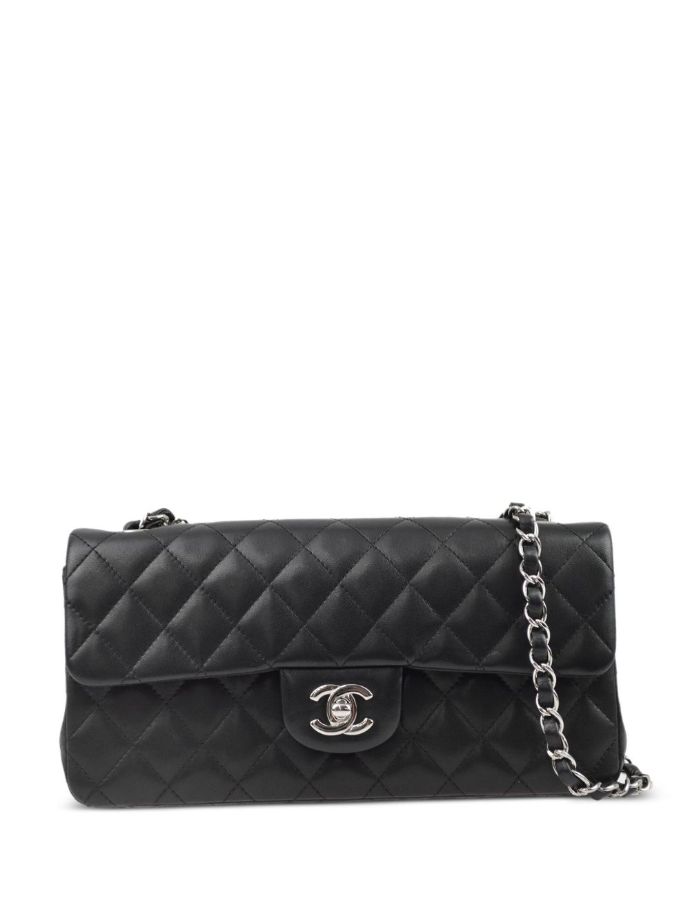 CHANEL Pre-Owned East West 单肩包（2006年典藏款） - 黑色