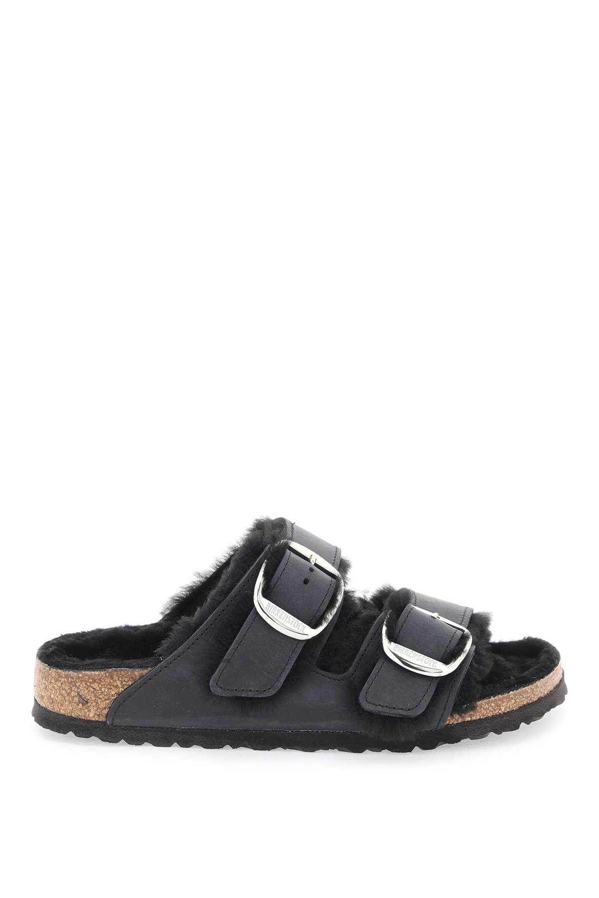 Birkenstock亚利桑那州大扣羊毛凉鞋