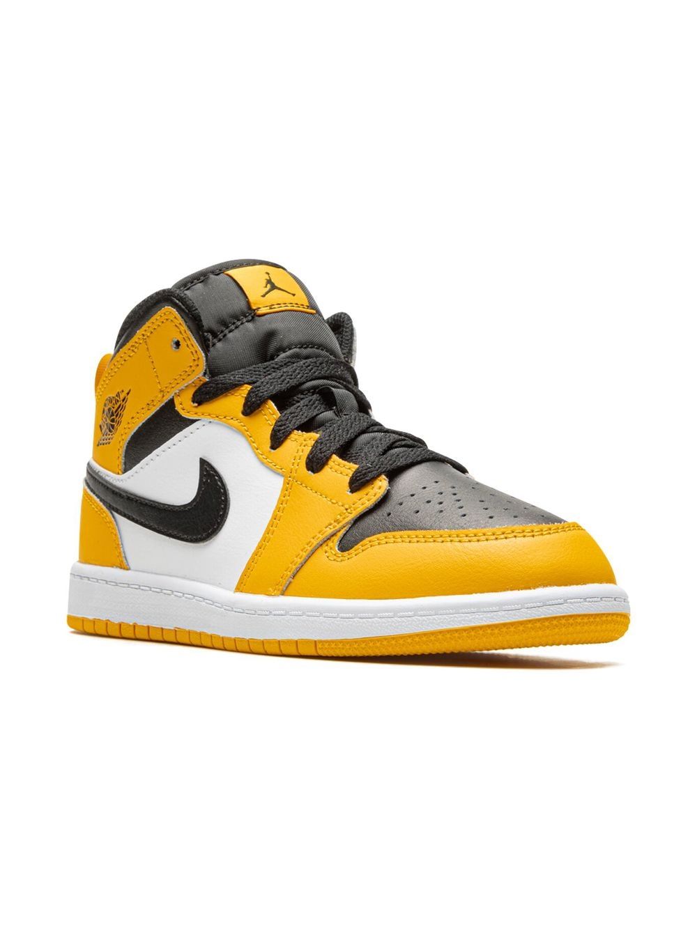 Jordan Kids Jordan 1 Mid Taxi 运动鞋 - 黄色