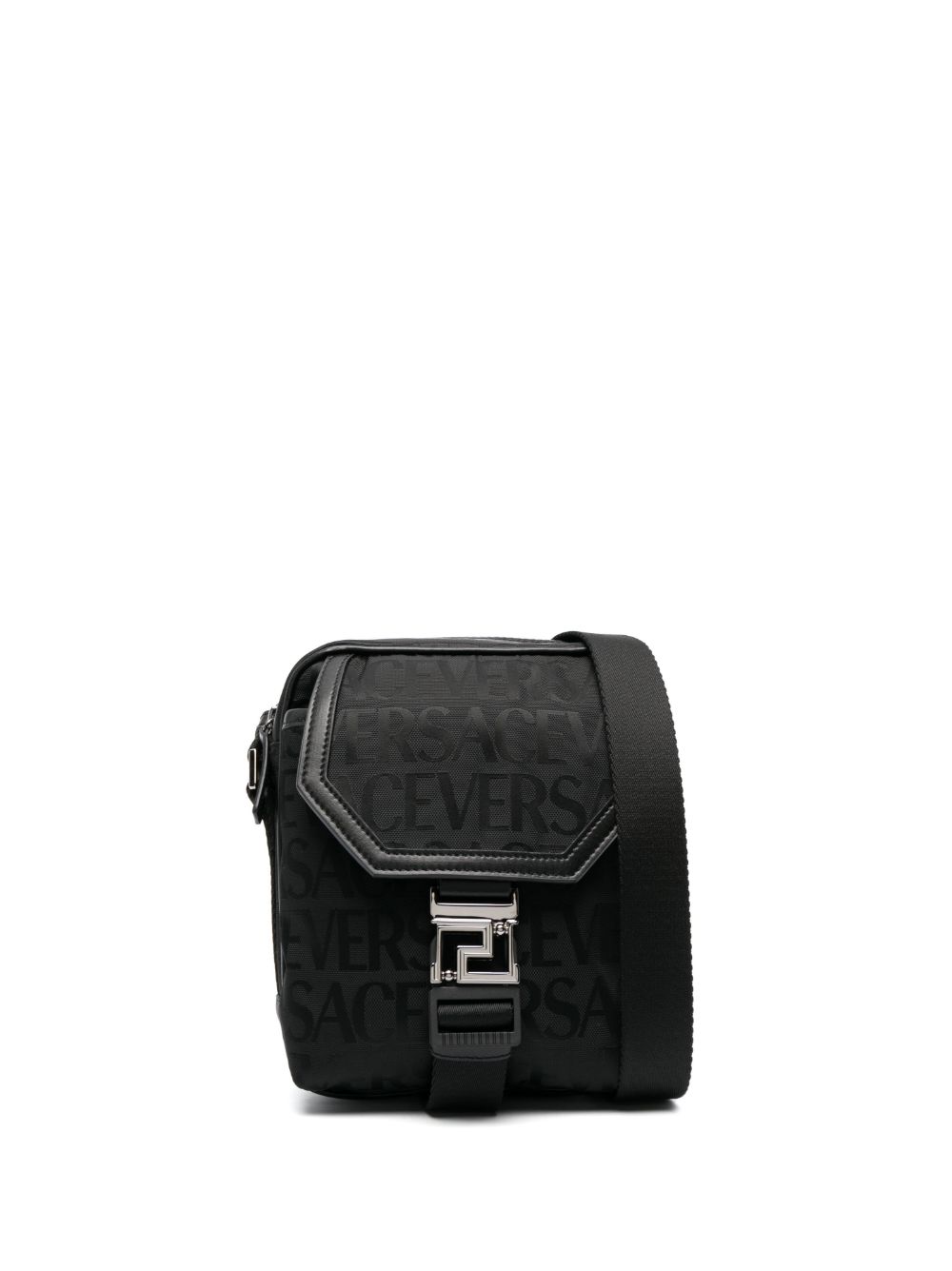 Versace Versace Allover Neo 斜挎包 - 黑色