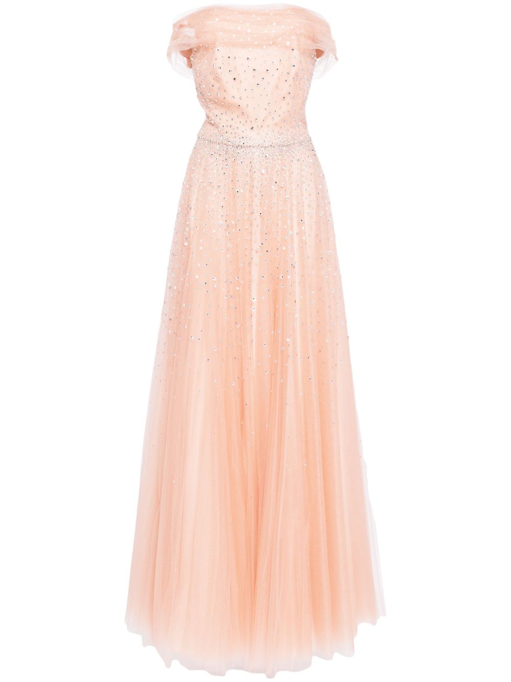 Jenny Packham Stella 晶饰礼服 - 粉色