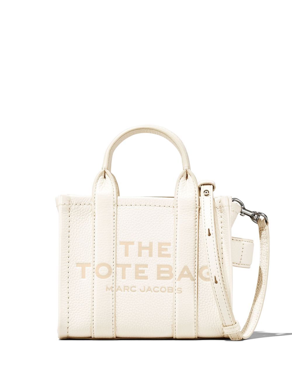 Marc Jacobs The Leather Crossbody Tote 手提包 - 白色