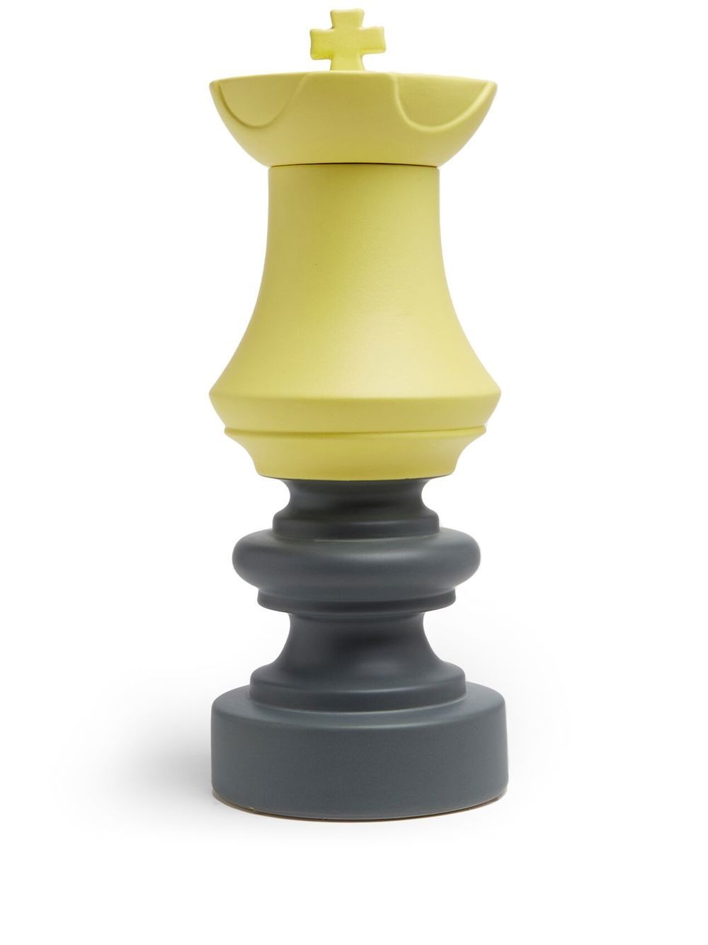 Nuove Forme Chess King 装饰品 - 灰色