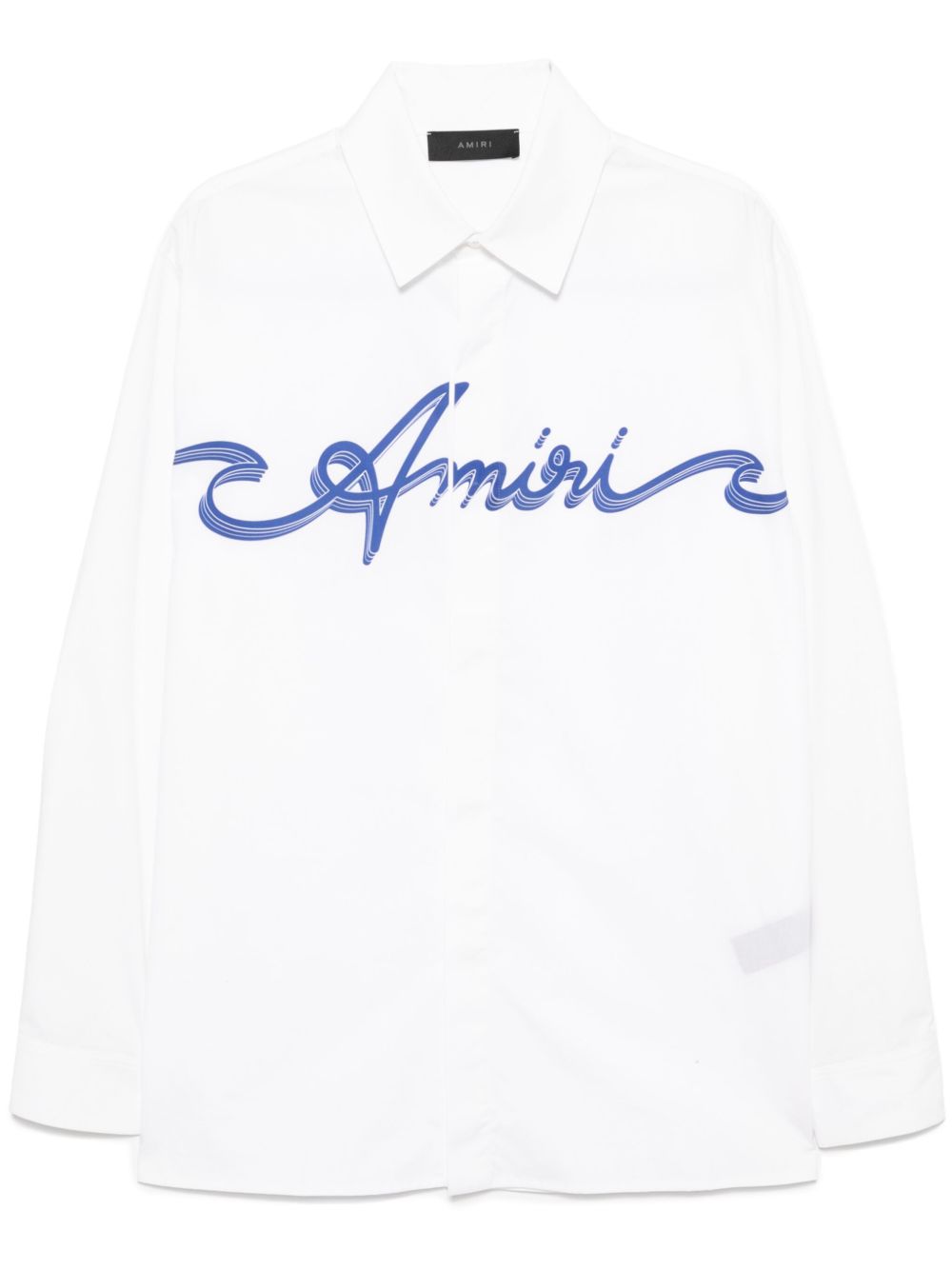 AMIRI logo印花衬衫 - 白色