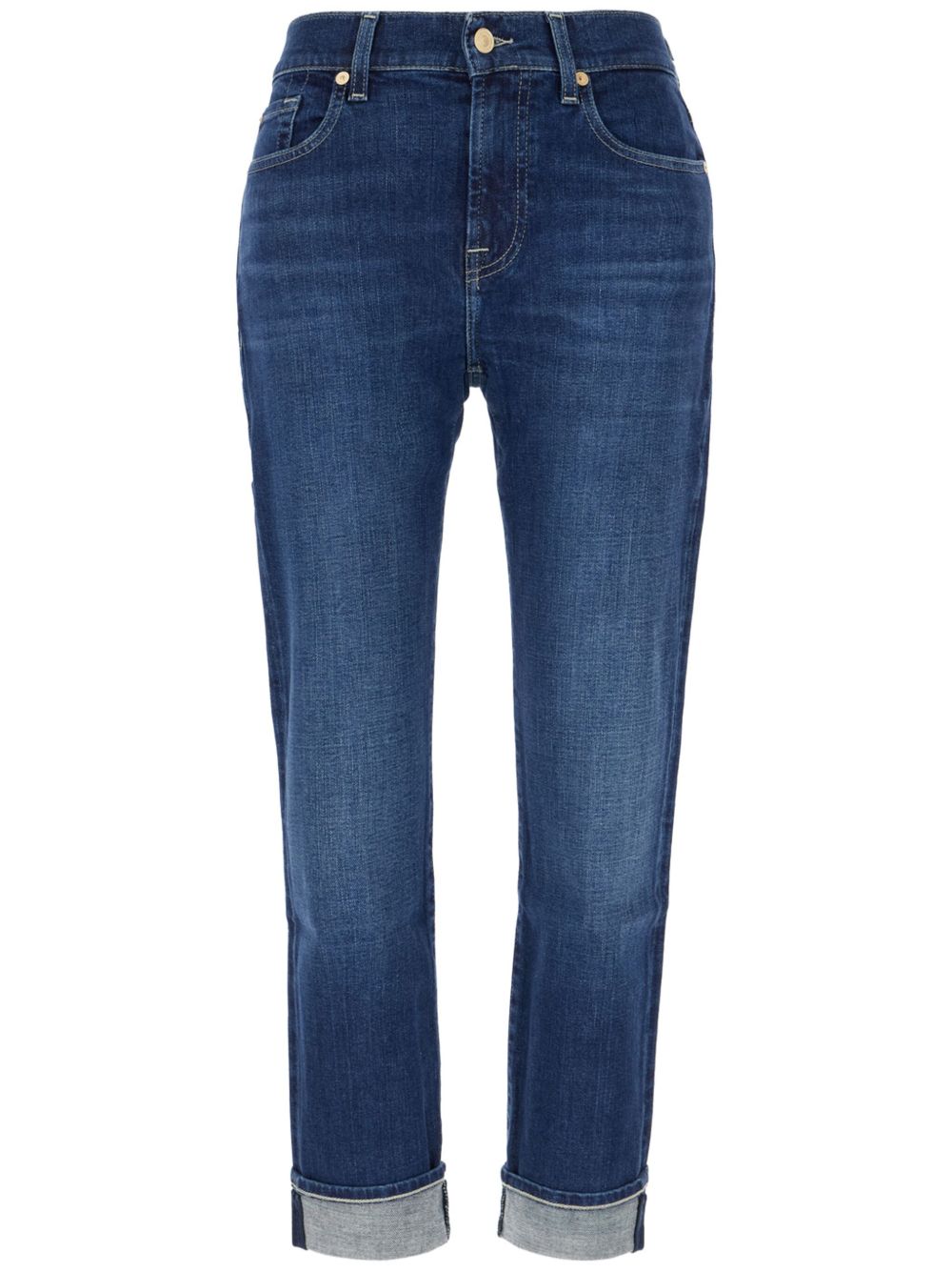 7 For All Mankind straight-leg jeans - 蓝色