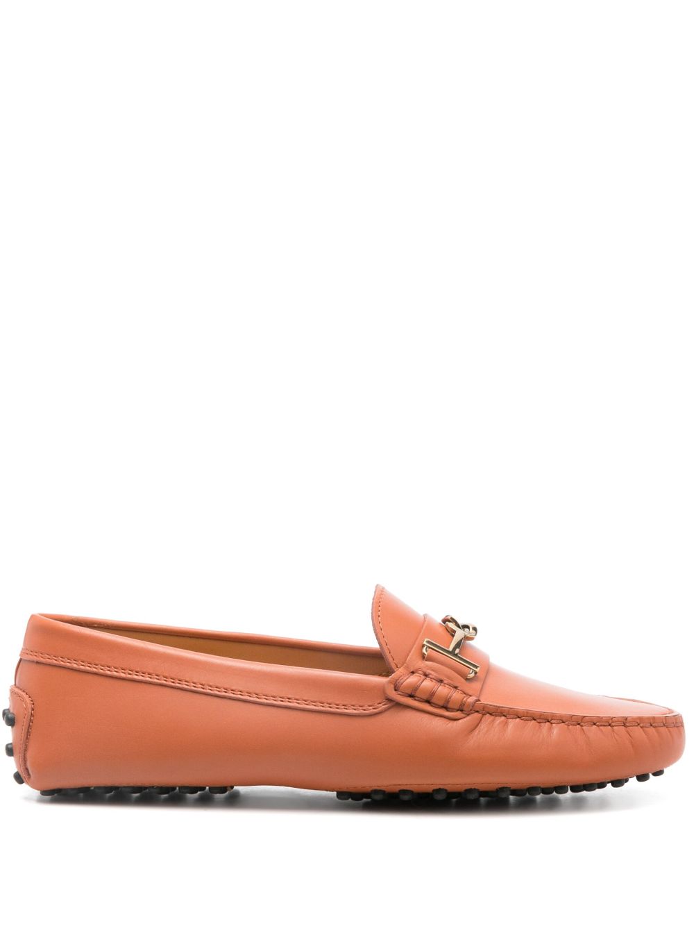 Tod's Grommino Driving 乐福鞋 - 褐色