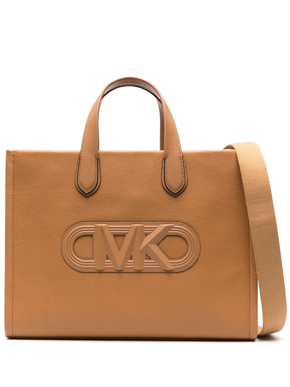 Michael Michael Kors Gigi 皮质手提包 - 中性色