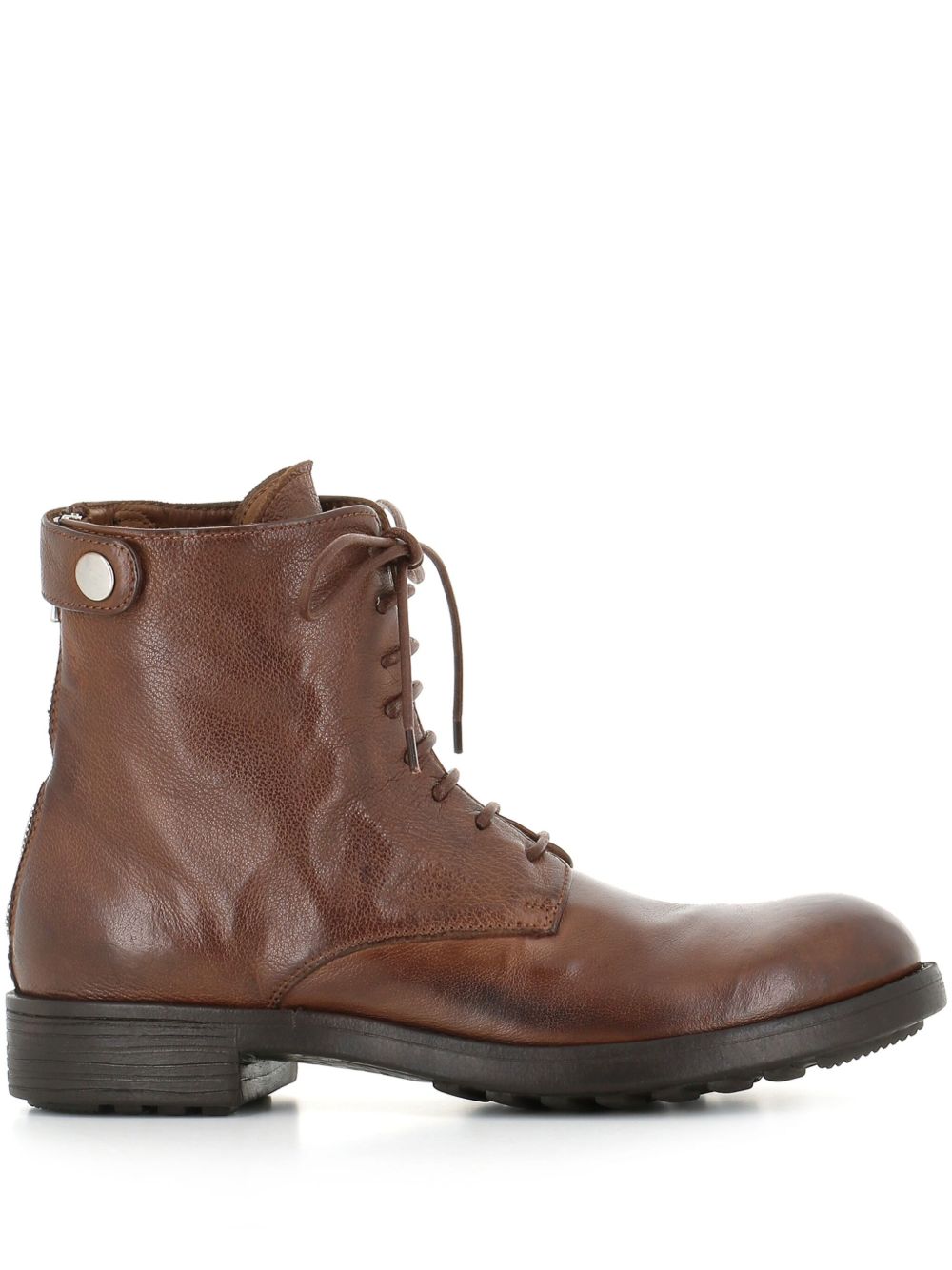 Officine Creative 及踝皮靴 - 褐色