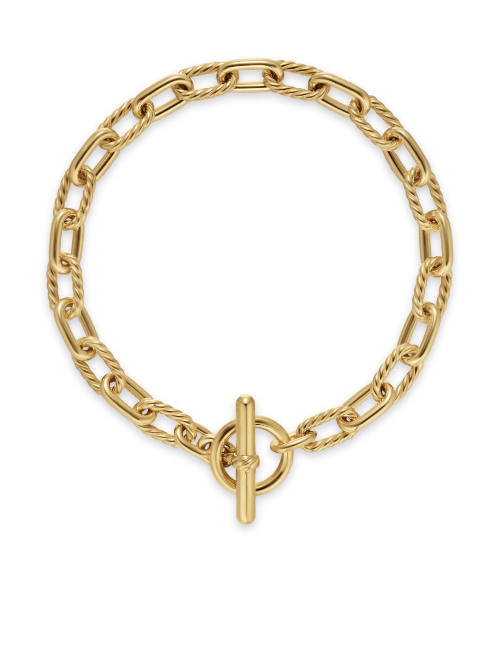David Yurman 18K黄金 Madison 手链 - 金色