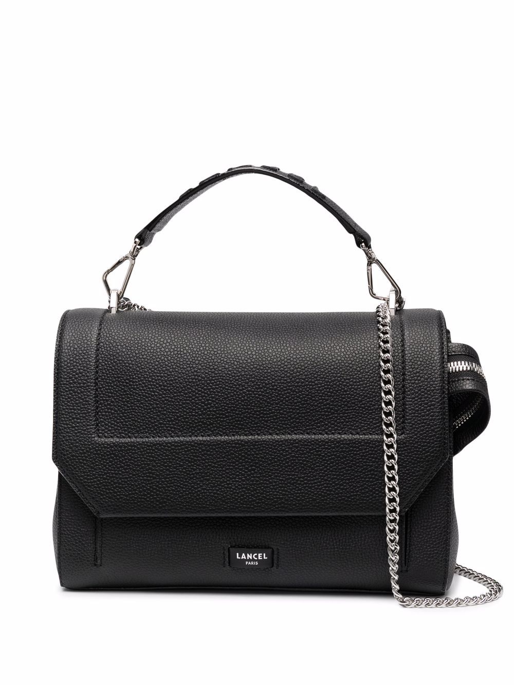 Lancel Ninon de Lancel 皮质手提包 - 黑色