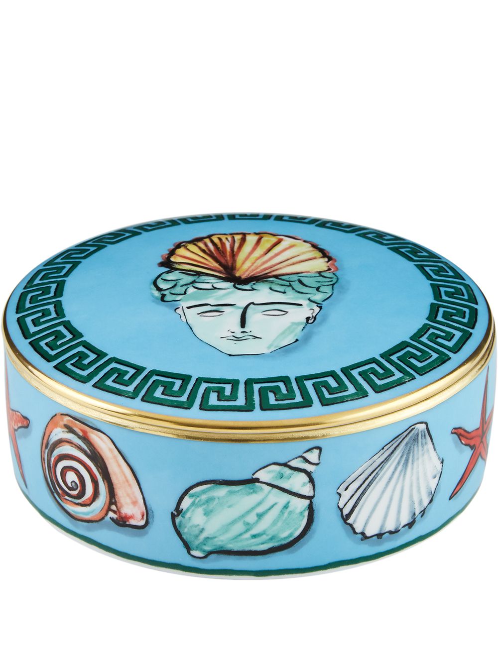 GINORI 1735 Il Viaggio di Nettuno 装饰品 - 蓝色