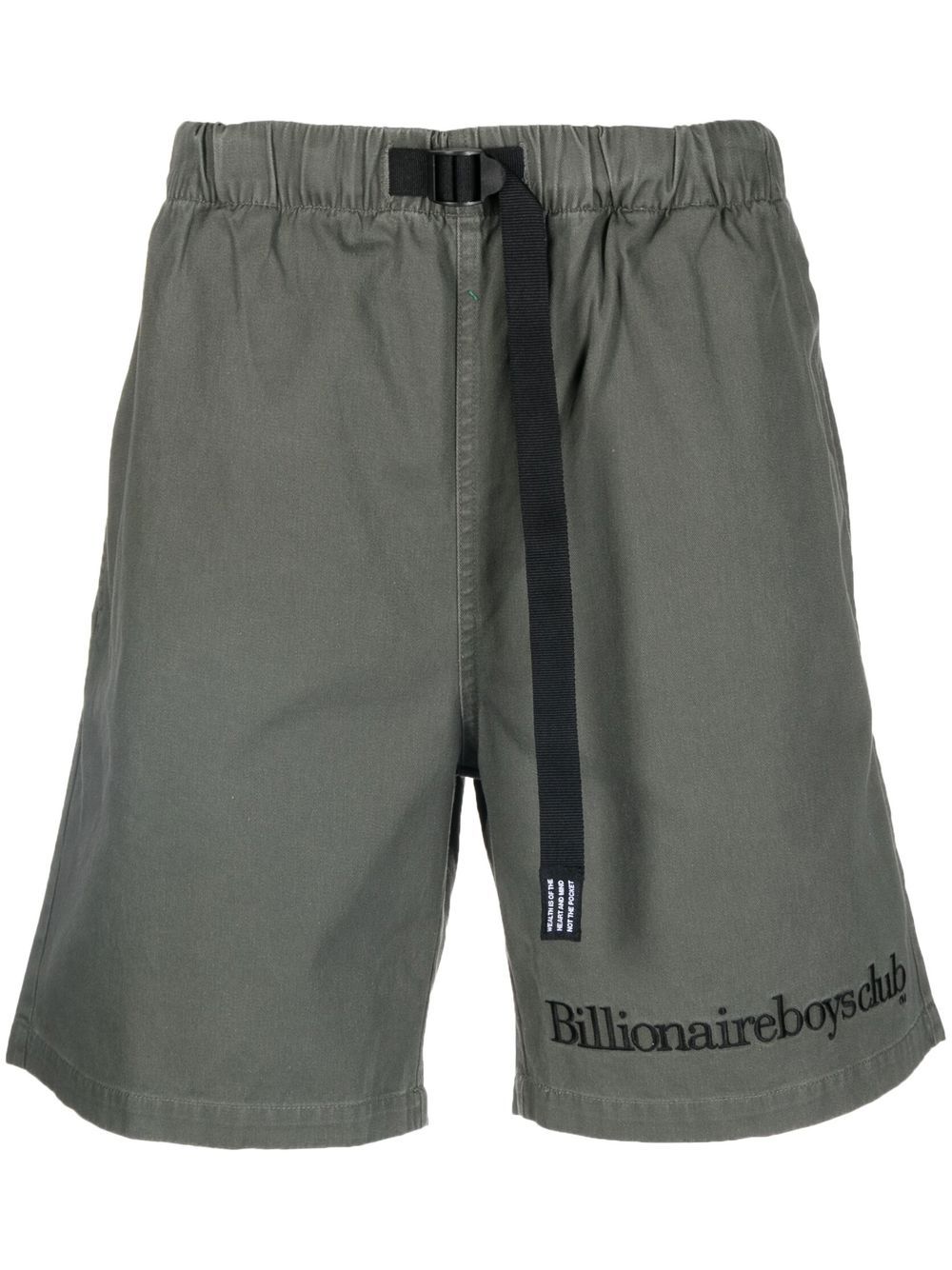 Billionaire Boys Club logo刺绣百慕大泳裤 - 绿色