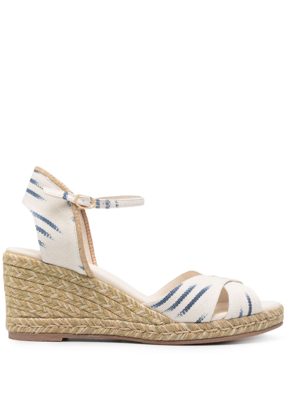 Stuart Weitzman Mirella II 高跟草编鞋 - 中性色