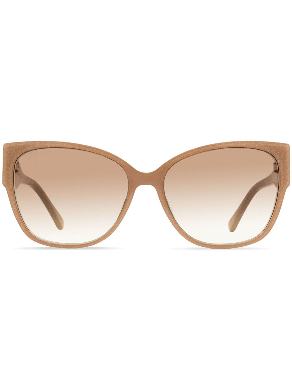 Jimmy Choo Eyewear Shay 超大框太阳眼镜 - 中性色