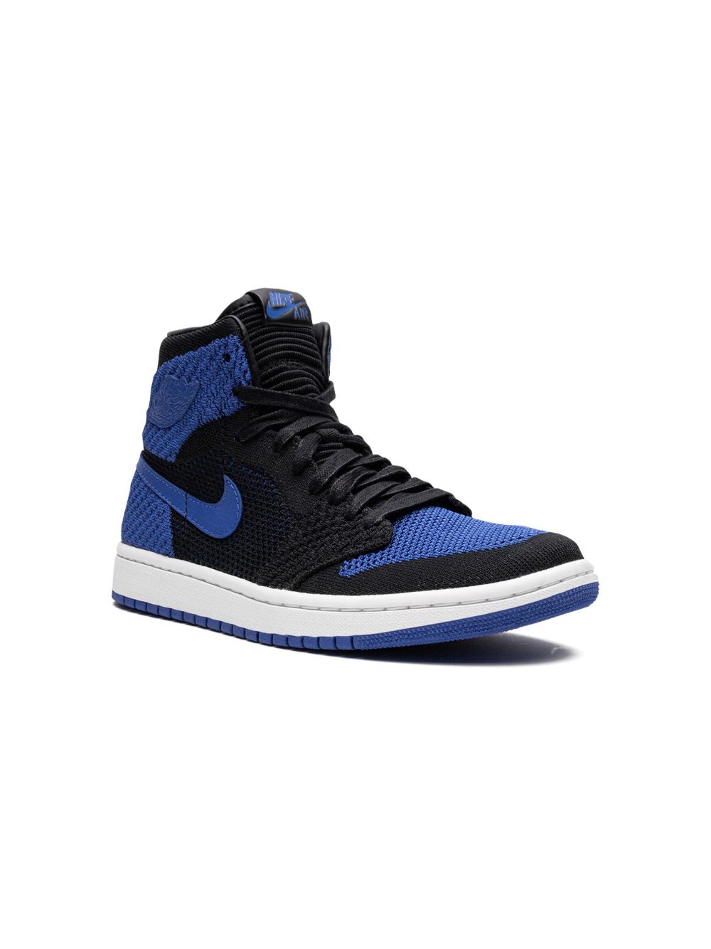 Jordan Kids Air Jordan 1 Ret Hi Flyknit BG板鞋 - 黑色