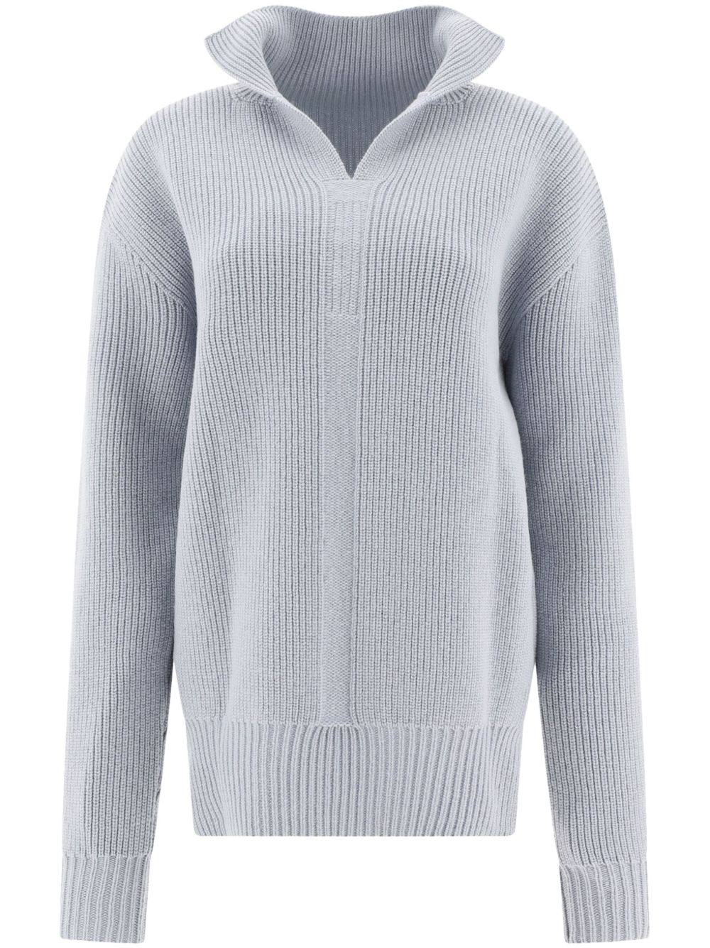 Rick Owens DRKSHDW Fisherman Tabard 毛衣 - 蓝色