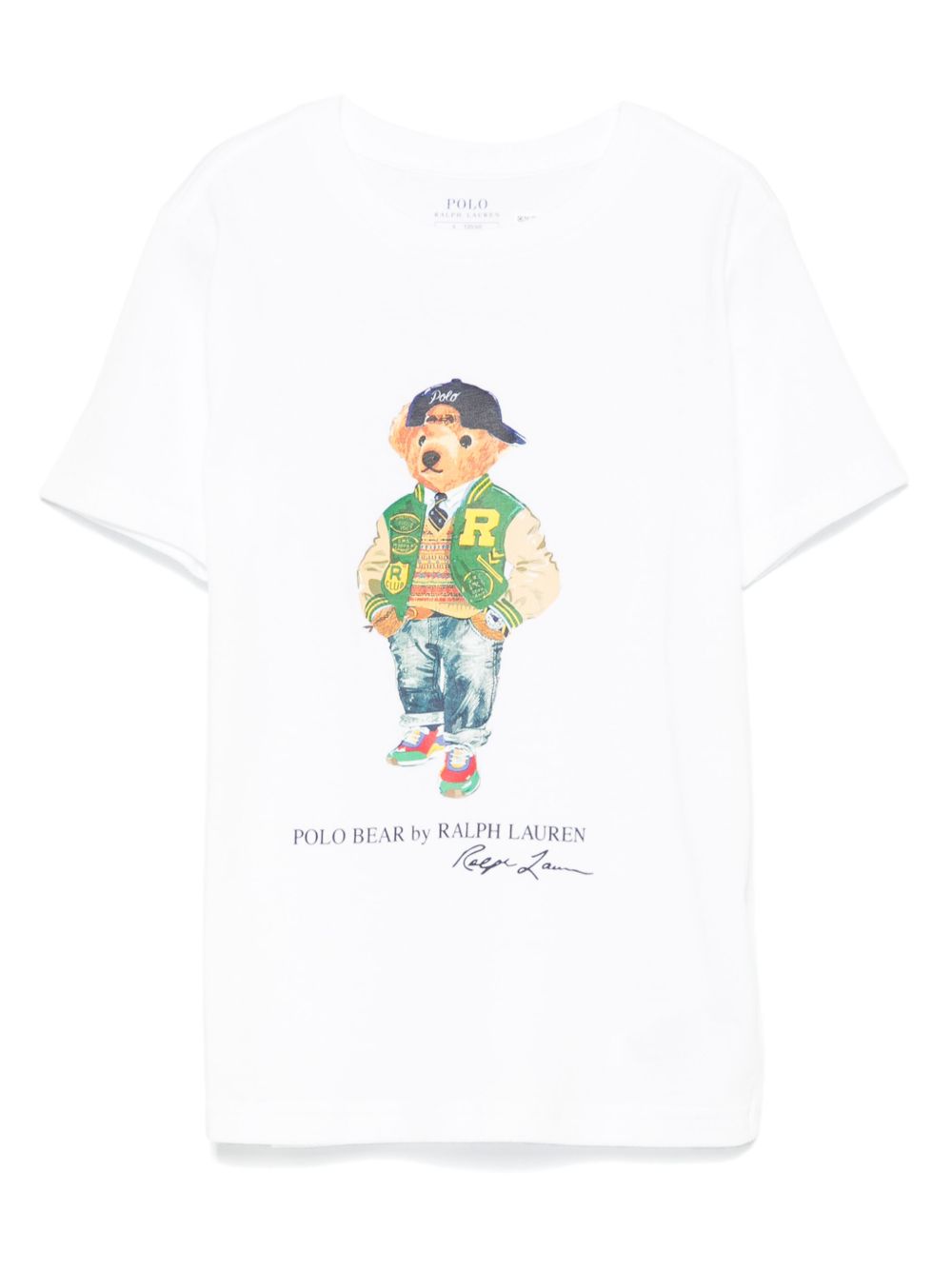 POLO RALPH LAUREN KIDS Polo Bear T恤 - 白色