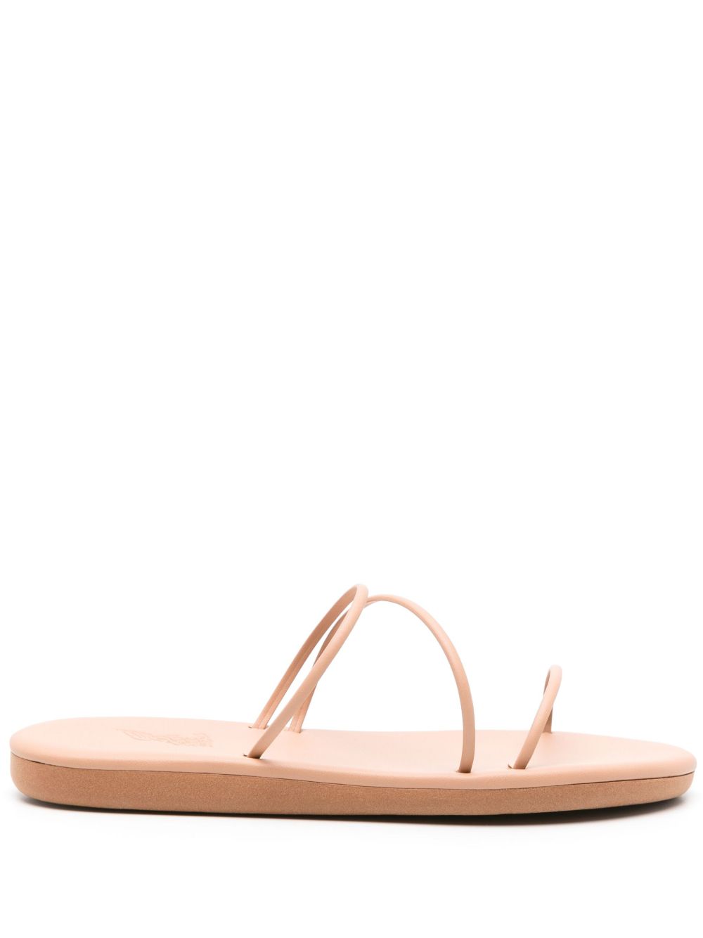 Ancient Greek Sandals Polytimi 皮质凉鞋 - 中性色