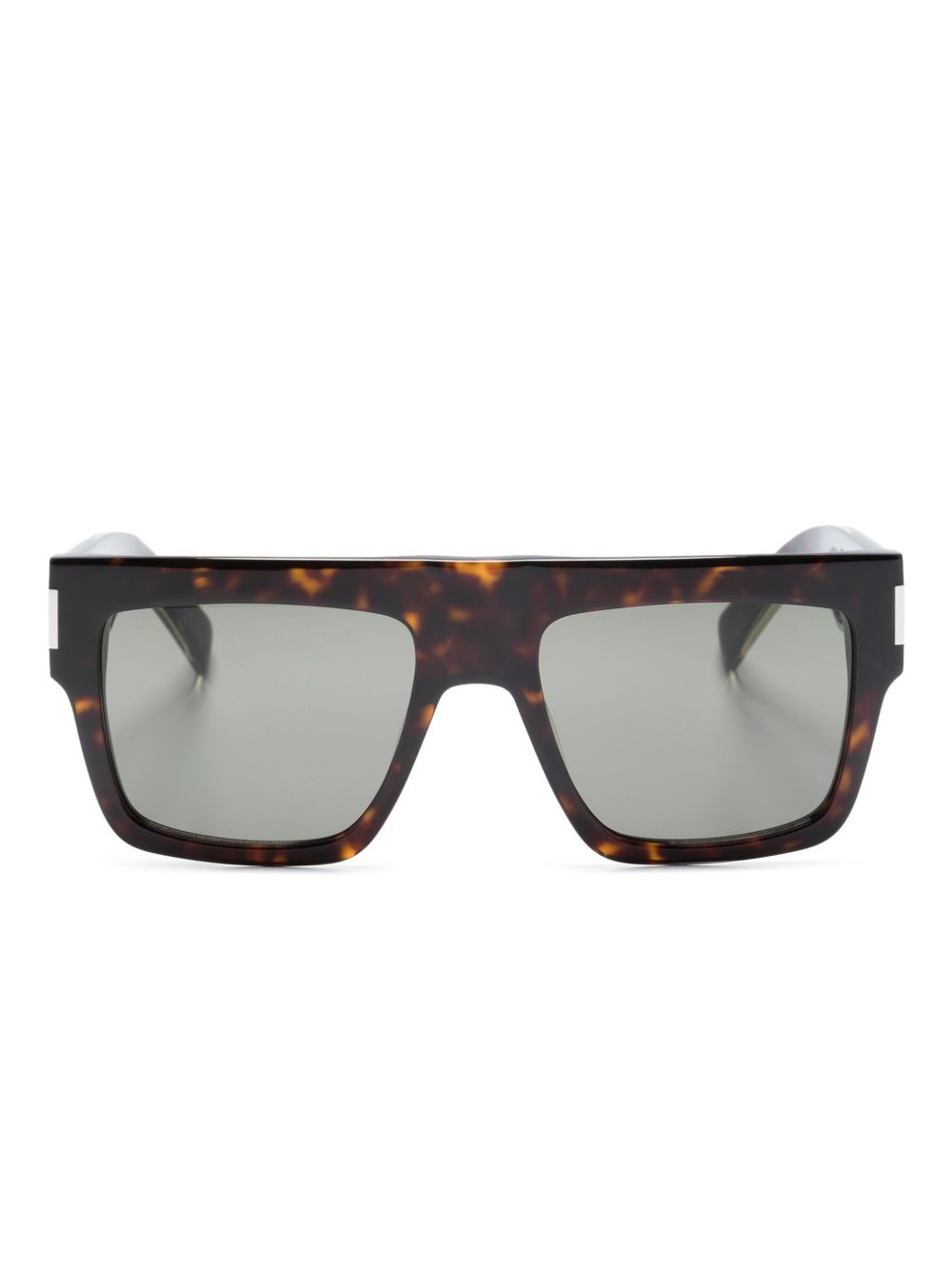 Saint Laurent SL 629 方框太阳眼镜 - 褐色