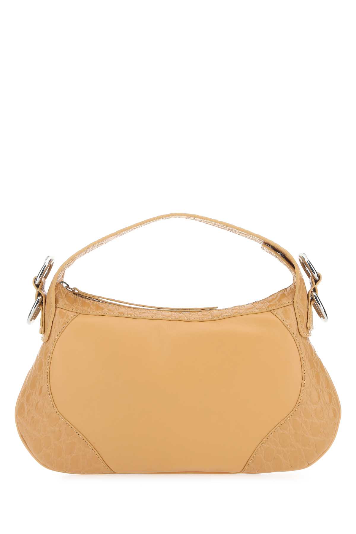 BY FAR Sand Leather Yana Handbag
