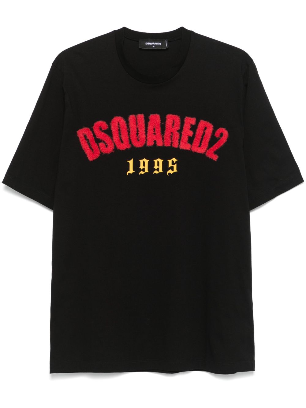 DSQUARED2 logo贴花T恤 - 黑色