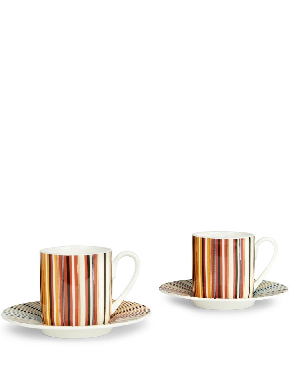Missoni Home Stripes Jenkins 咖啡杯套装 - 白色
