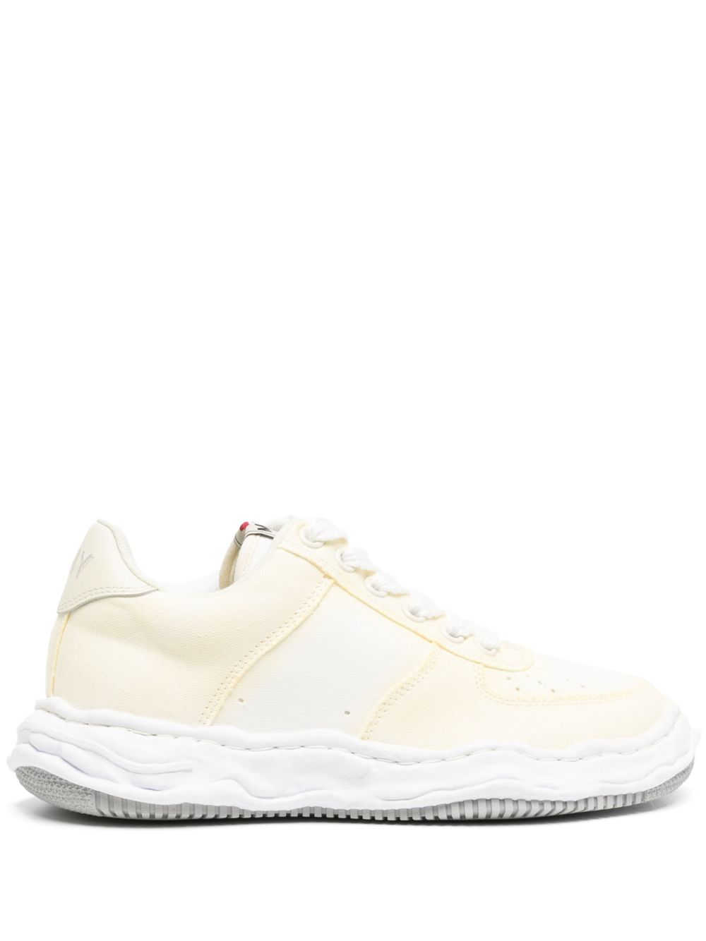 Maison MIHARA YASUHIRO Wayne Original Sole 厚底运动鞋 - 白色