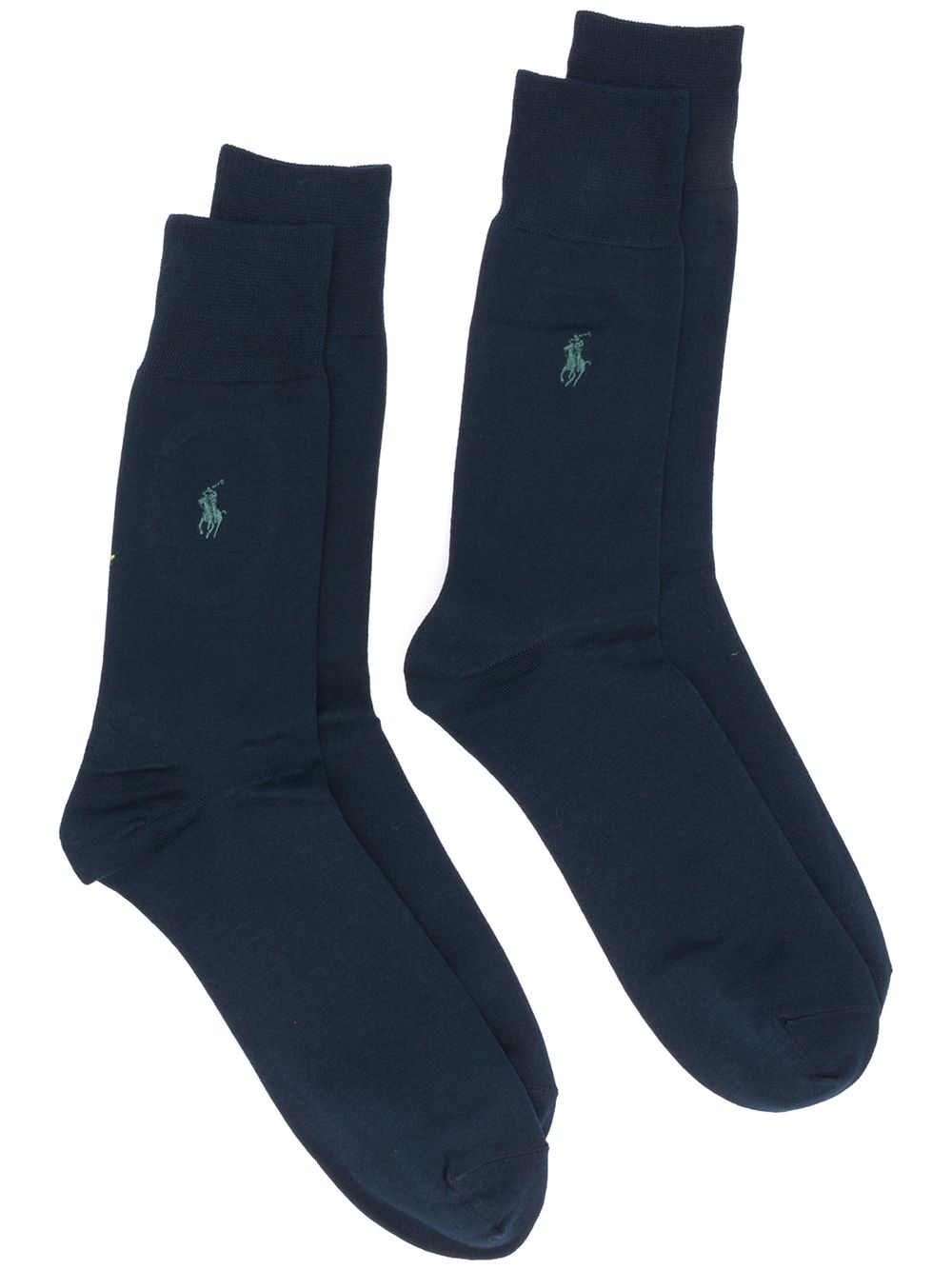 Polo Ralph Lauren 马球图案针织袜 - 蓝色