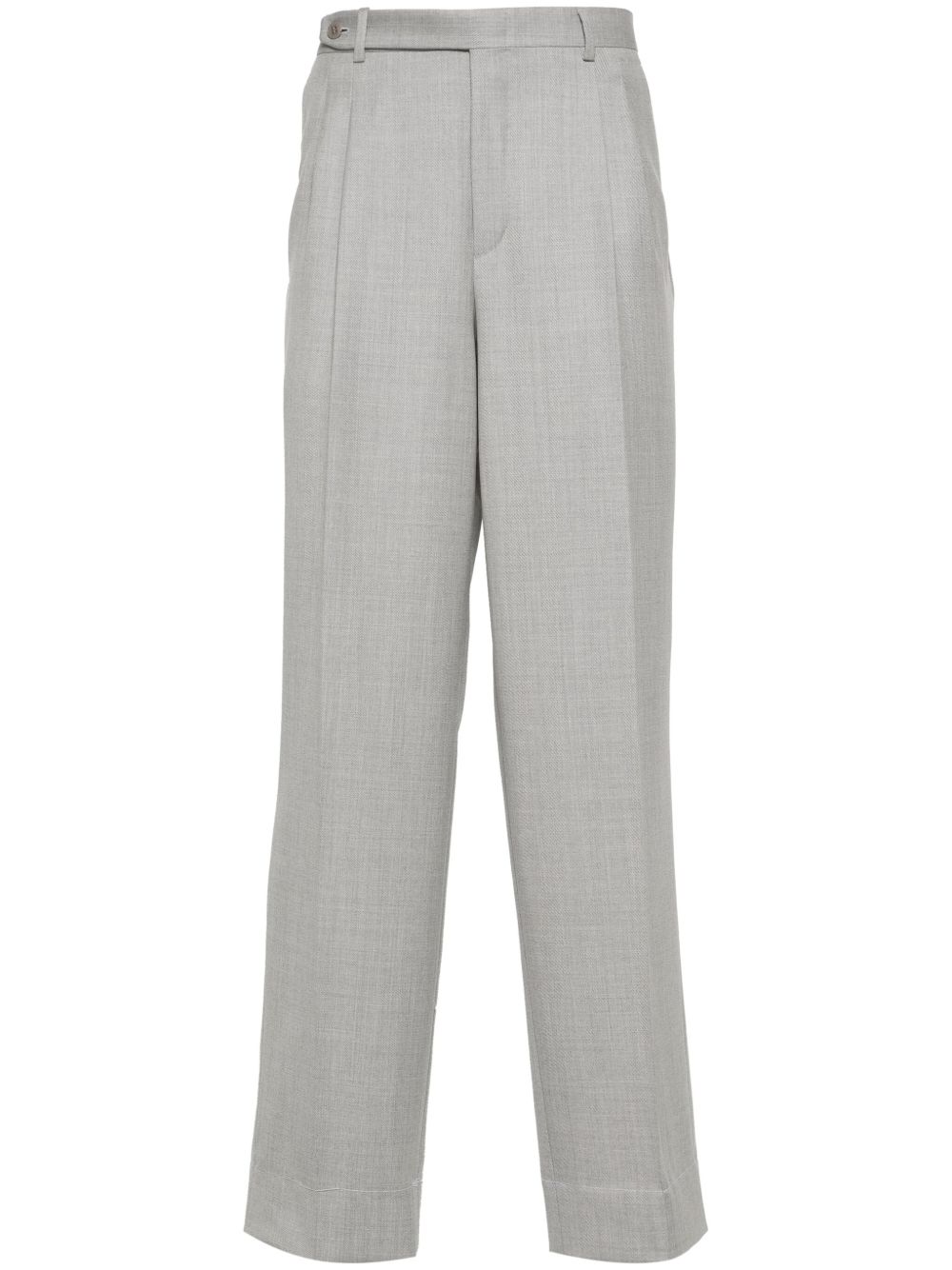Brioni Capri 宽松长裤 - 灰色