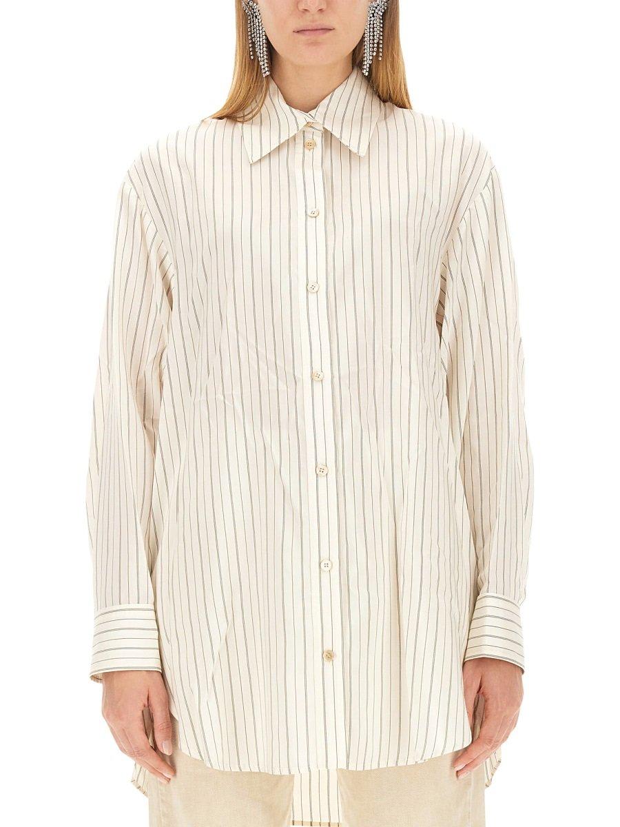 Isabel Marant 长袖条纹系扣衬衫