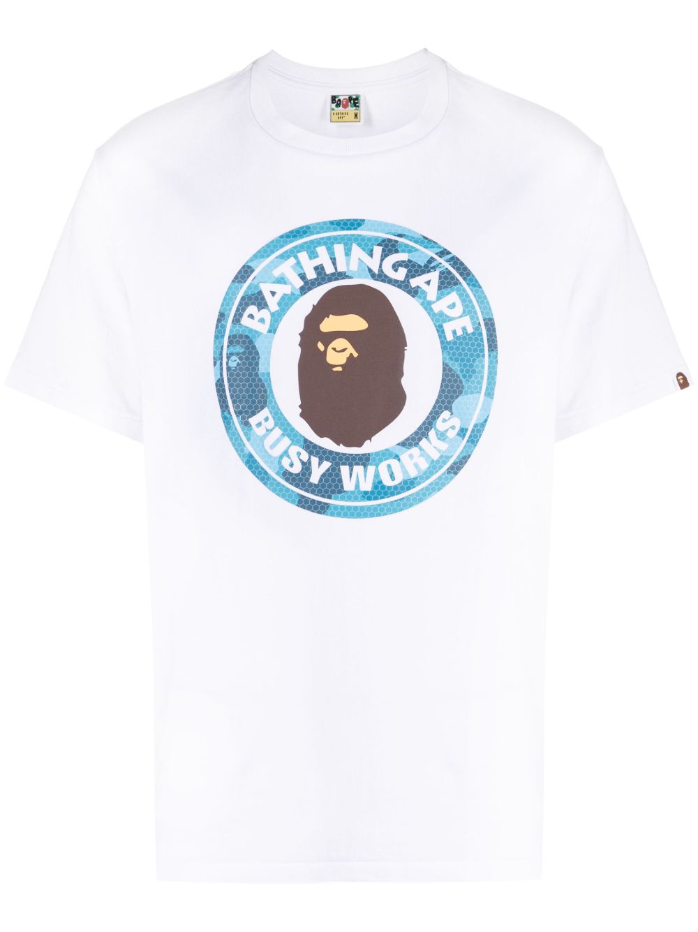 A BATHING APE® Busy Works 棉T恤 - 白色