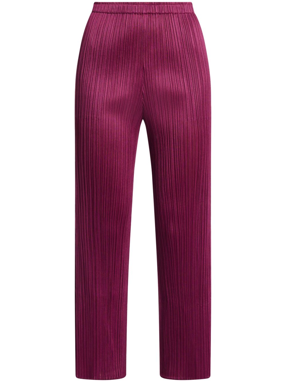 Pleats Please Issey Miyake May 长裤 - 紫色