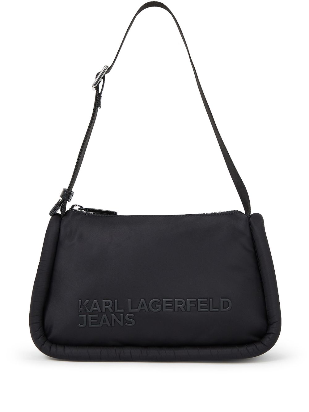 Karl Lagerfeld Jeans 蓬松单肩包 - 黑色
