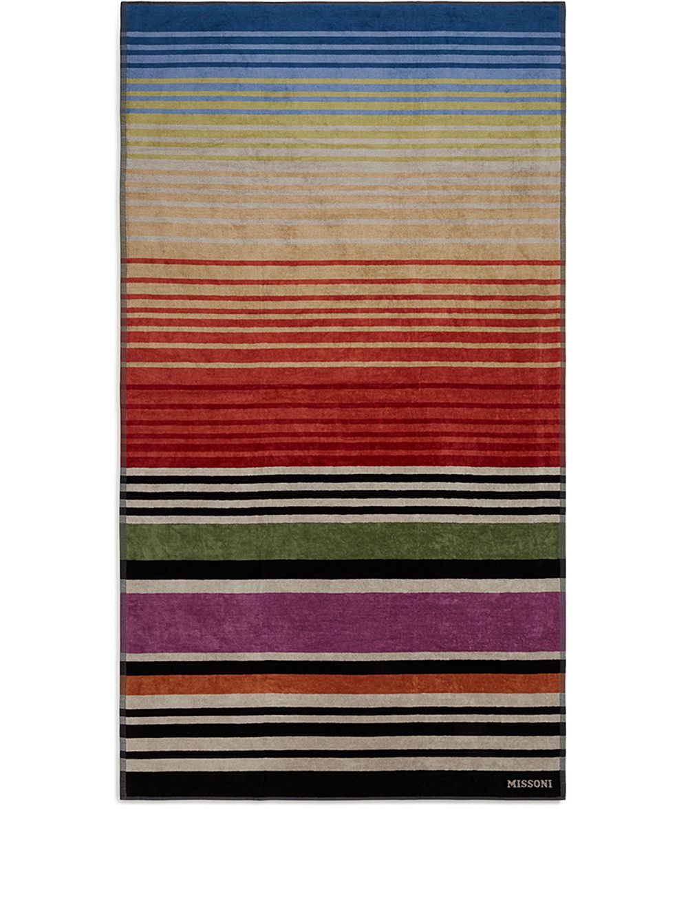 Missoni Home Ayrton 沙滩毛巾 - 橘色