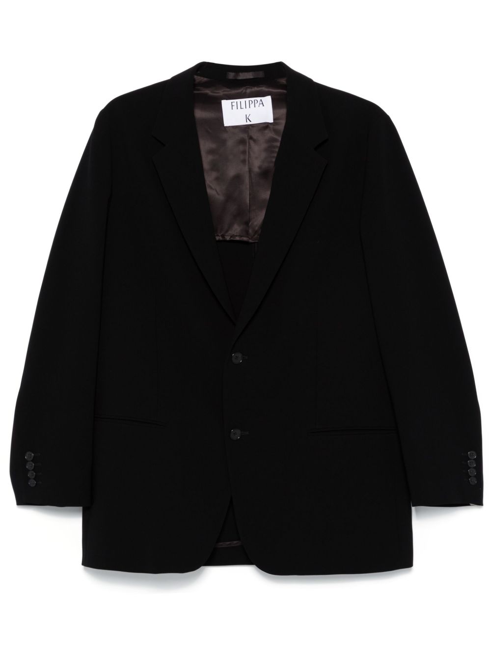 Filippa K Relaxed 西装夹克 - 黑色