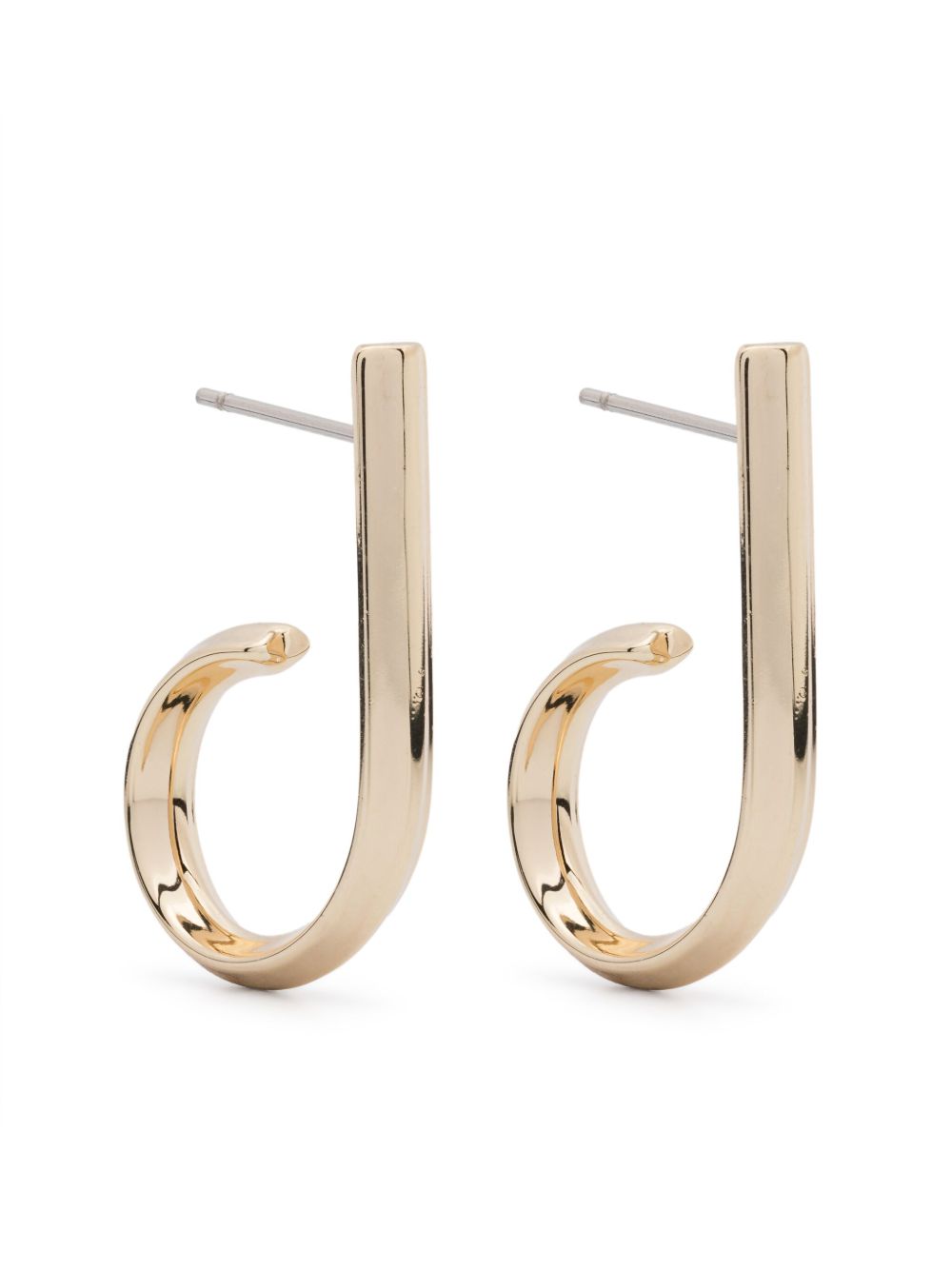 Eddie Borgo Curled earrings - 金色