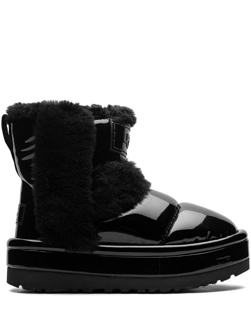 UGG Classic Chillapeak Shine Black 及踝靴