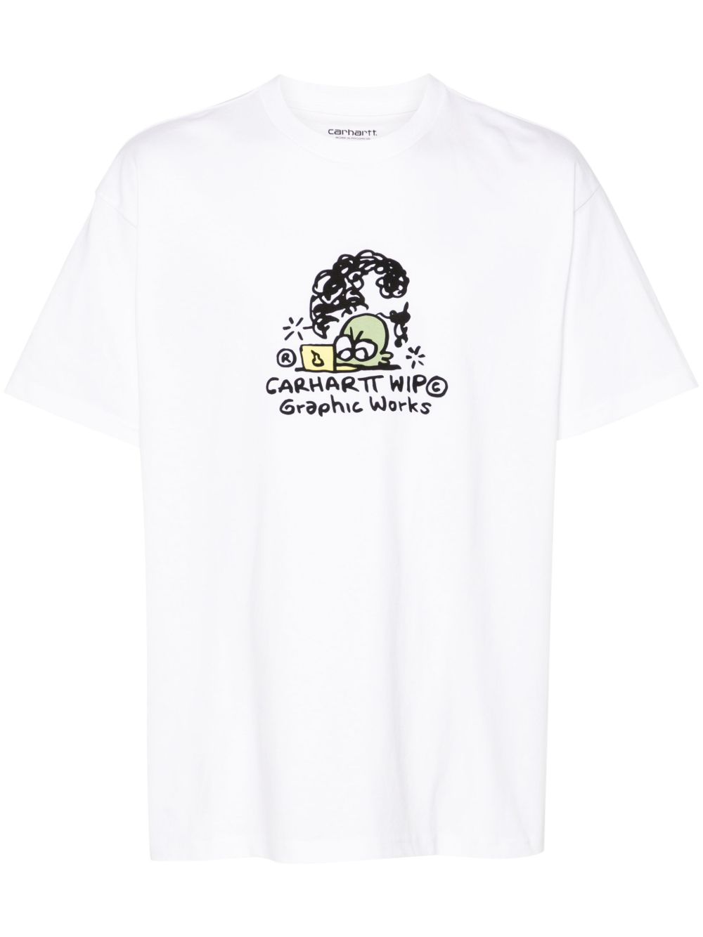 Carhartt WIP Graphic Works T恤 - 白色