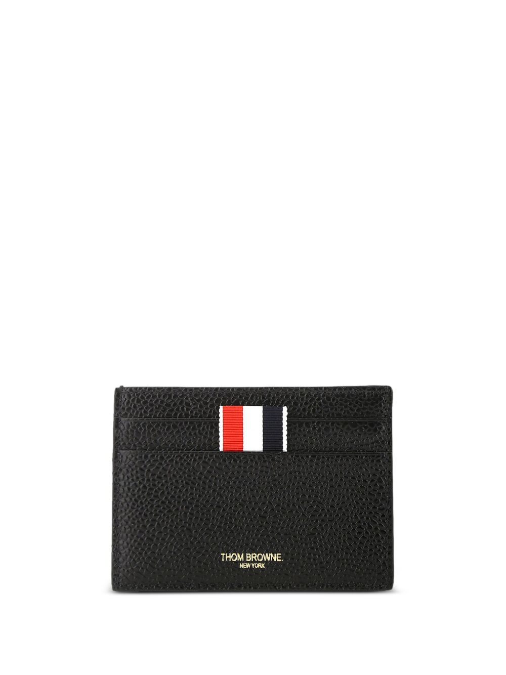 Thom Browne 黑色牛皮卵石纹卡夹