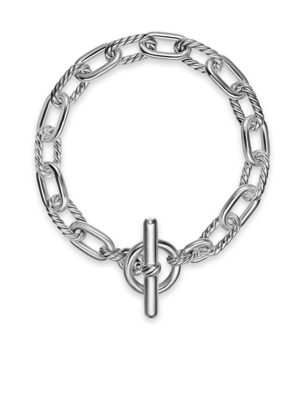 David Yurman 纯银 Madison 手链 - 银色