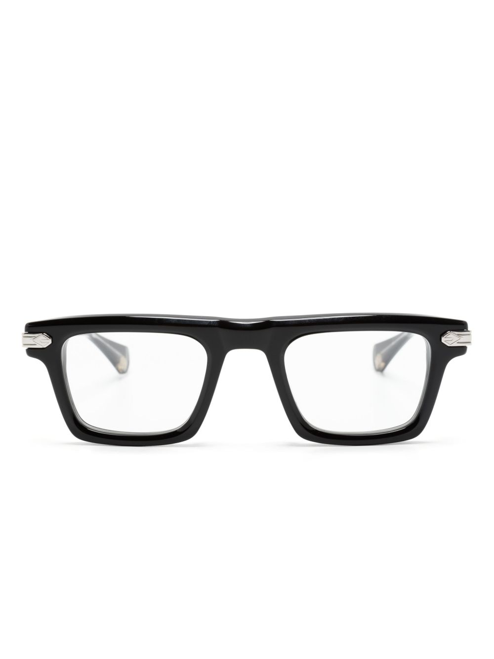 T Henri Eyewear Stingray 方框眼镜 - 黑色