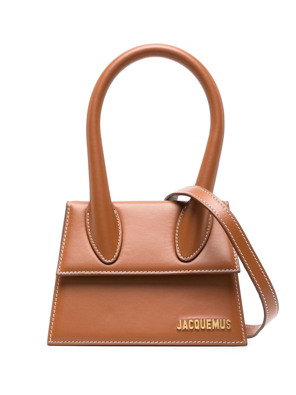Jacquemus Le Chiquito Moyen 手提包 - 褐色