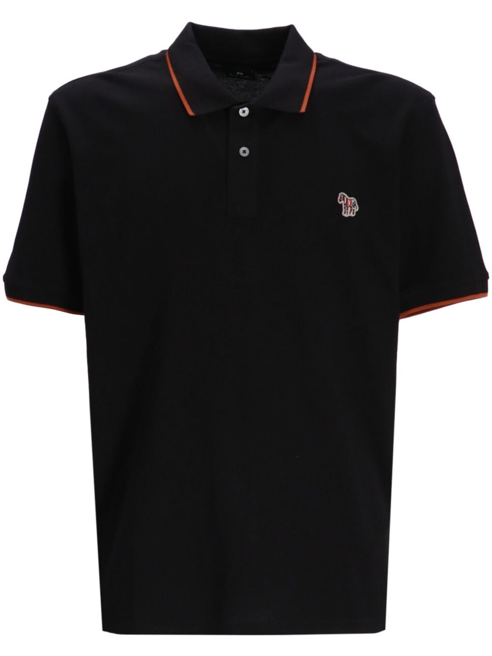 PS Paul Smith 标贴polo衫 - 黑色