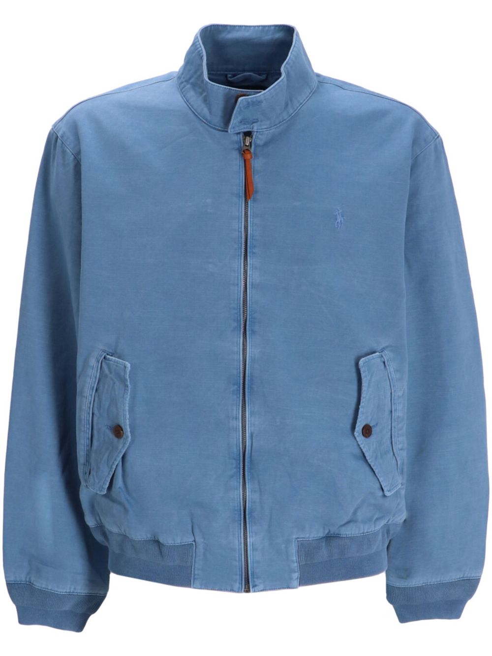 Polo Ralph Lauren 立领棉防风衣 - 蓝色
