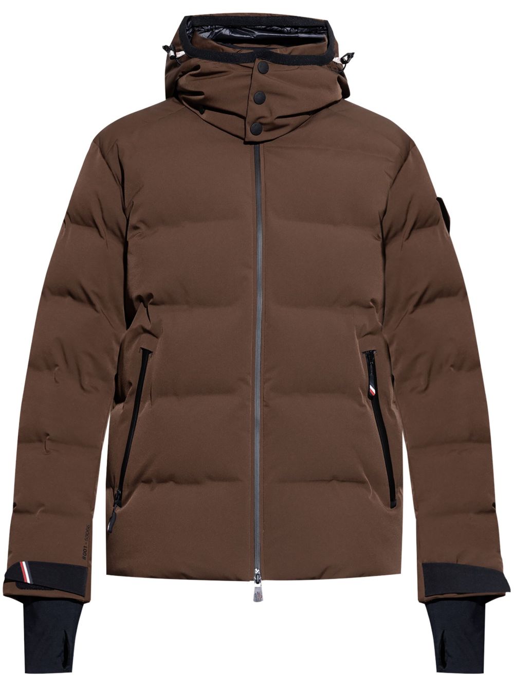 Moncler Grenoble Montgetech 滑雪夹克 - 褐色