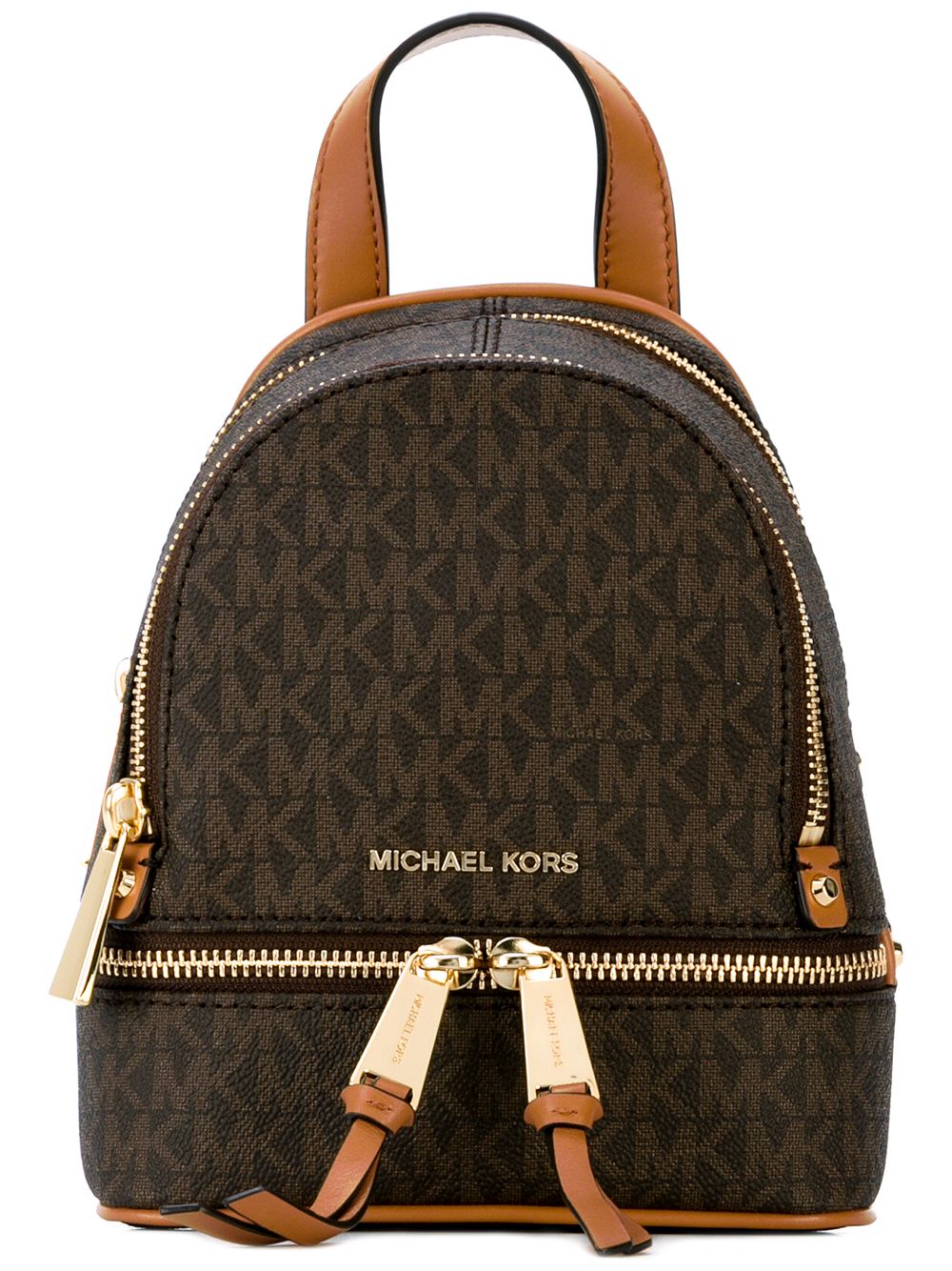 Michael Kors 迷你背包 - 褐色
